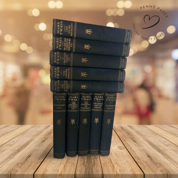 Mark Twain Rare Find Book Series Set – A Timeless Literary Treasure Collection - Picture 3 of 3